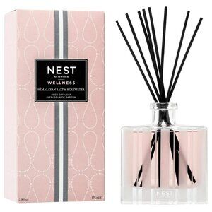 NEST New York Himalayan Salt & Rosewater Reed Diffuser - New in Box